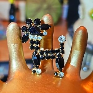 Vintage Julianna Poodle Brooch